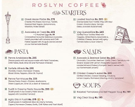 Roslyn Coffee menu 4
