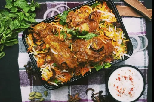 Hyderabadi Chicken Dum Biryani