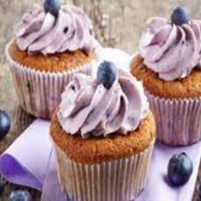 Blueberry Cup Cake (1 Piece)