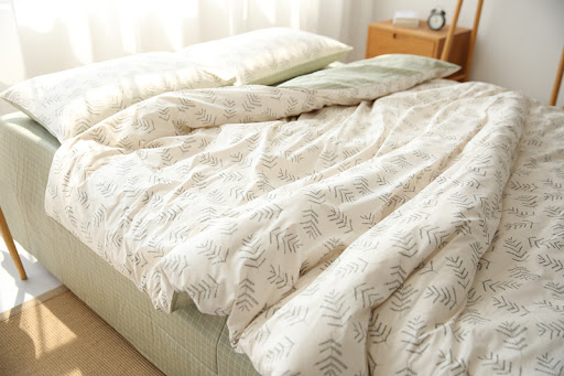 Title 10, Simple Cotton Four-Piece American Pastoral Flow...