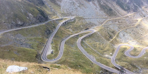 Saatest "Top Gear" tuntud Transfagarasan karpaatides Rumeenias.