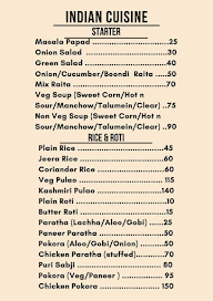 Organic Ranchi menu 2