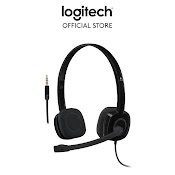 [Mã Elbau5 Giảm 5% Đơn 500K] Tai Nghe Chụp Tai Logitech H151 - 1 Jack 3.5Mm, Mic Khử Giảm Tiếng Ồn, Âm Thanh Nổi