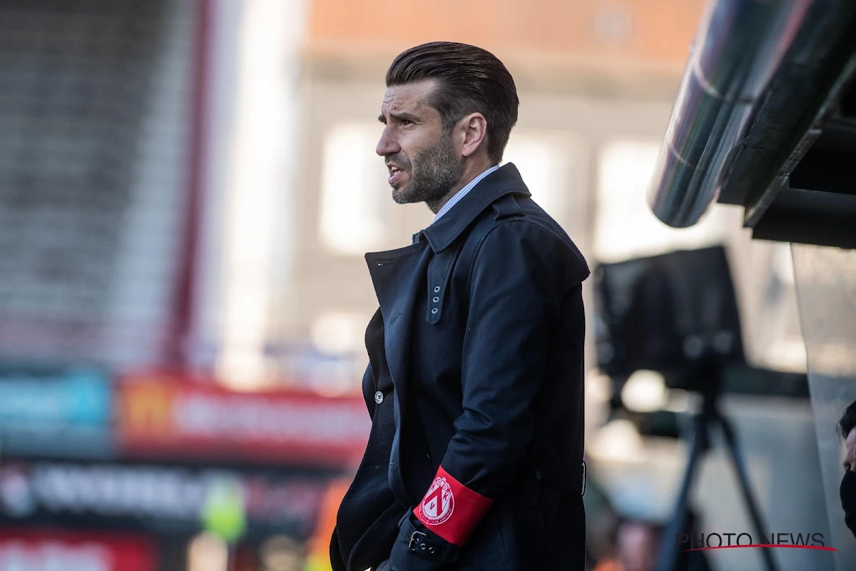 Luka Elsner et Courtrai en tête après la victoire à l'Antwerp : "Heureux de la mentalité affichée"