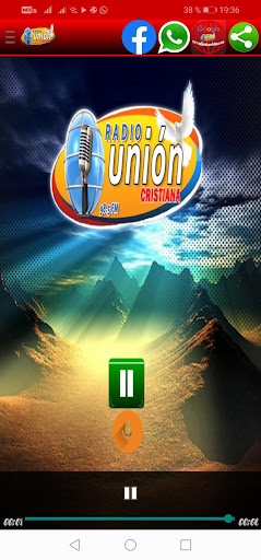 Screenshot Radio Union Cristiana
