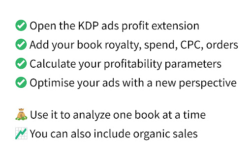 KDP ADS Profit calculator