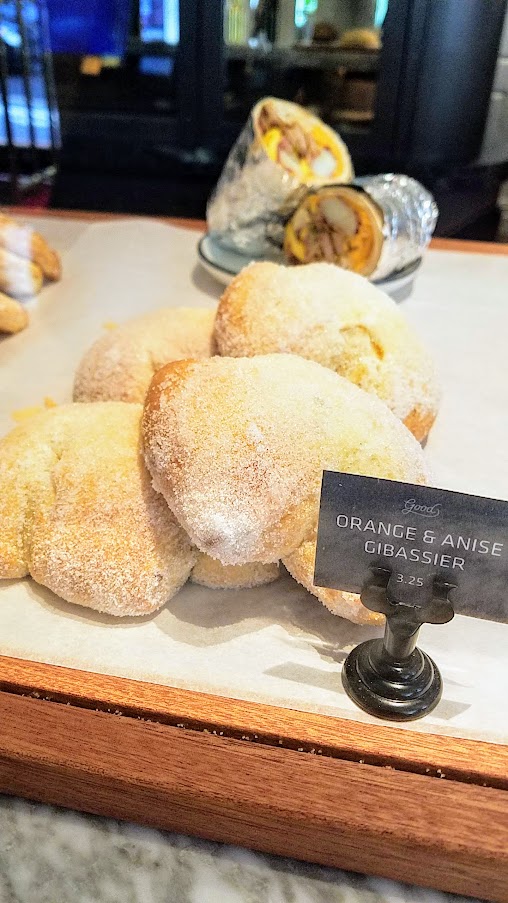 Orange and Anise Gibassier, one of the options at Good Coffee in the Woodlark Hotel in downtown Portland