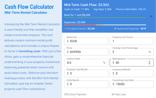 Cash Flow Calculator