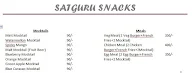 Satguru Snacks menu 7