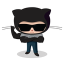 Hides restricted message of github