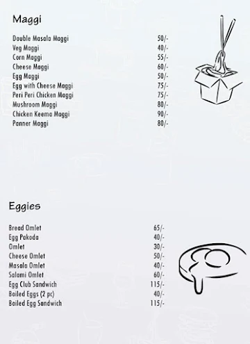 Burger Man menu 