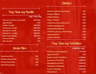 Flavour of China menu 5