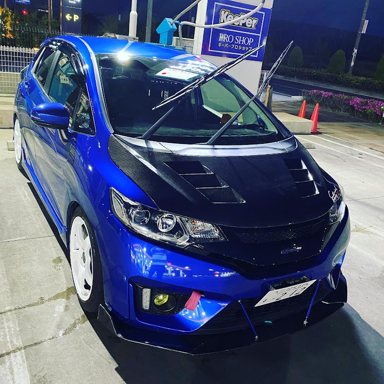 フィットの愛知県・#HONDA・HONDAFIT・潮見坂・#オフ会に関するカスタム事例の投稿画像1枚目