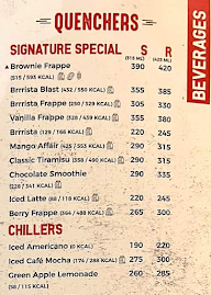 Barista Coffee menu 4