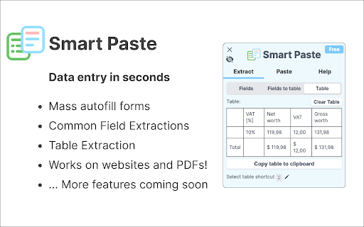 Smart Paste