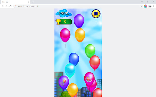 Popping Balloons Game