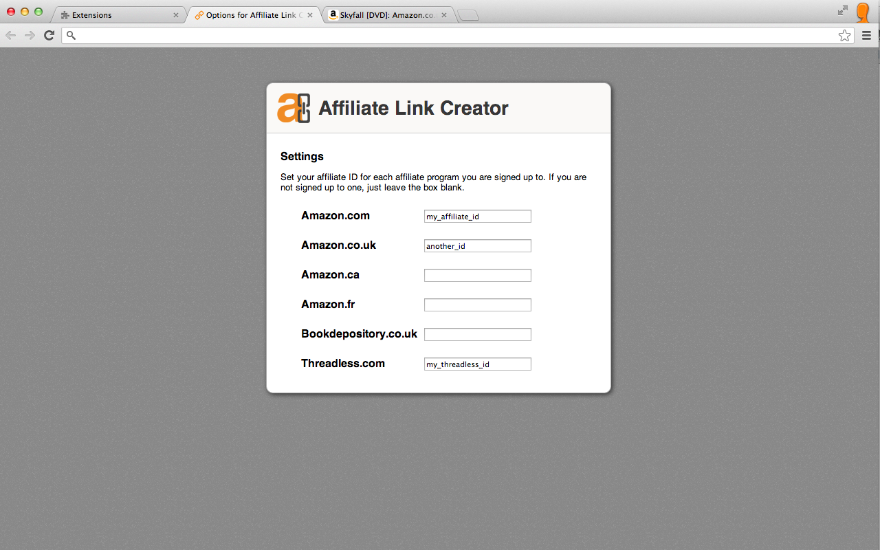 Affiliate Link Creator Preview image 2