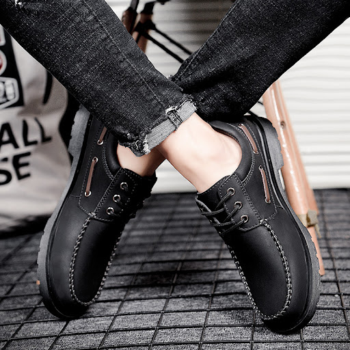 Title 4, Mens Martin High-Top Boots