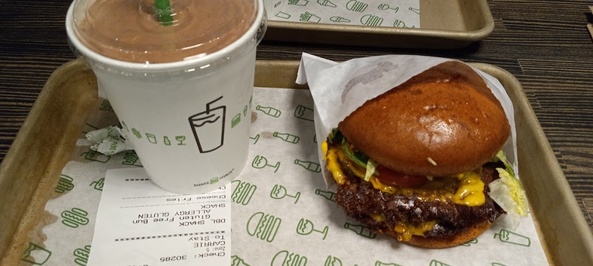 Gluten-Free Burgers at Shake Shack