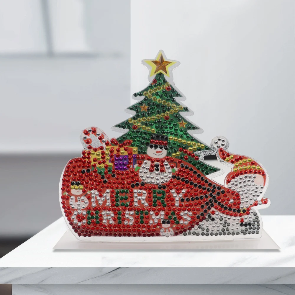 Title 9, Kit de broderie diamant arbre de Noël pour salo...