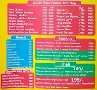 Chowringhee menu 2