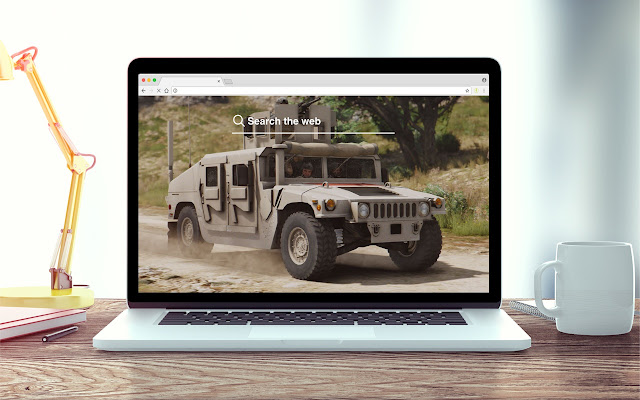 Military Vehicles New Tab Theme