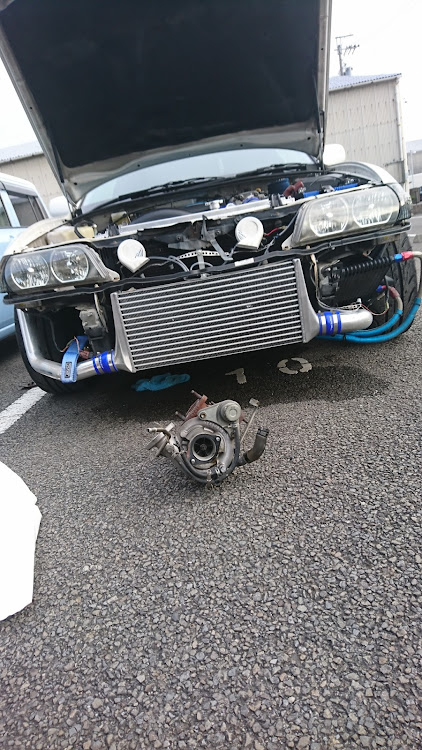 チェイサーのタービンブローに関するカスタム事例の投稿画像1枚目