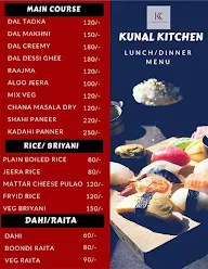 Kunal Kitchen menu 2