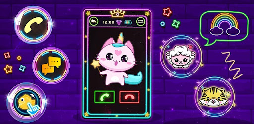 Baby Glow Phone Games for Kids