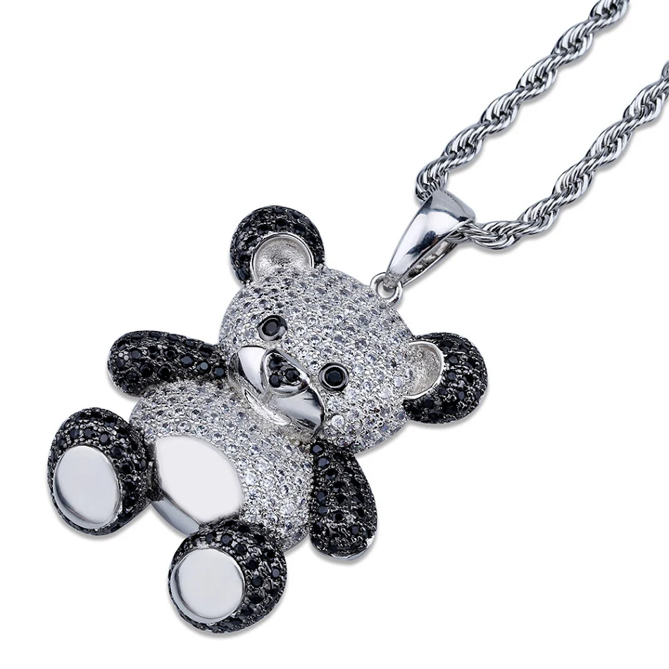 Cute cartoon panda necklace