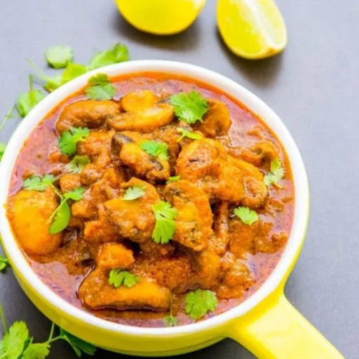 Kadhai Mushroom Masala