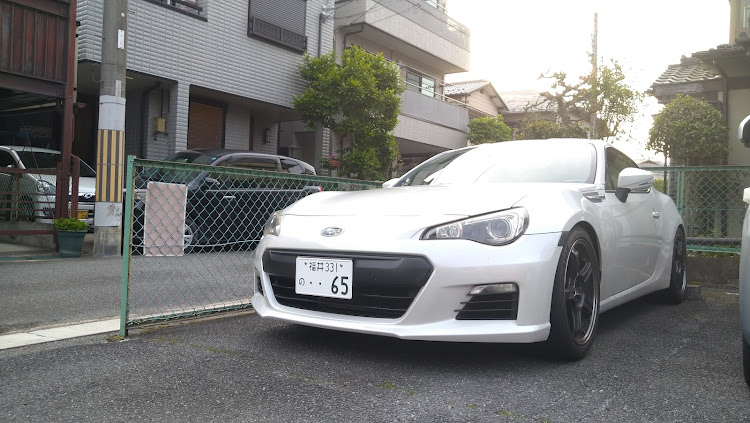 BRZのオイルクーラー取付・ATFクーラー・仕様変更・希望ナンバー変更に関するカスタム事例の投稿画像1枚目