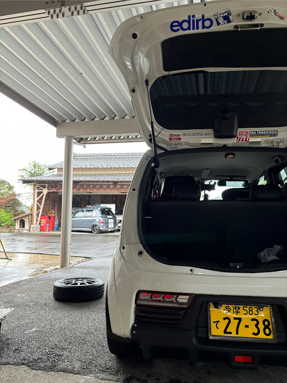 アルトワークスの台風一過で暑い💦・いぬのきもち・車検が近い・いつもいいねありがとうございます😊に関するカスタム事例の投稿画像11枚目