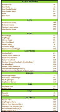 Chai Chatram menu 1