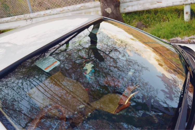フェアレディZの桜と愛車・桜・ディッシュホイール・クリアテールに関するカスタム事例の投稿画像3枚目