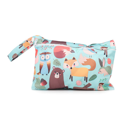 Title 2, Cartoon single zipper storage bag for organizin...