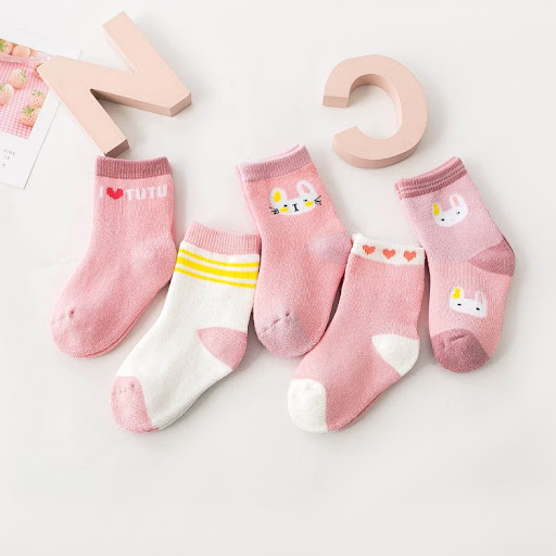 Title 2, Cute And Thick Childrens Warm Terry Socks Keep...