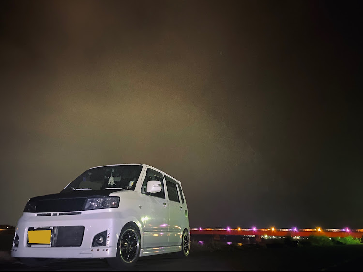 ワゴンRのスティングレー・MH22S・キャンギャル・突然の雨☔に関するカスタム事例の投稿画像2枚目