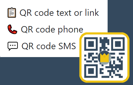 Copy-paste with QR code small promo image