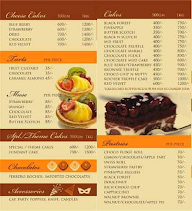 FNP Cakes menu 1