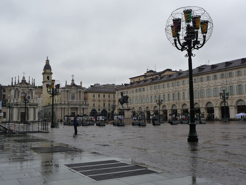 torino sotto la pioggia di smpaint