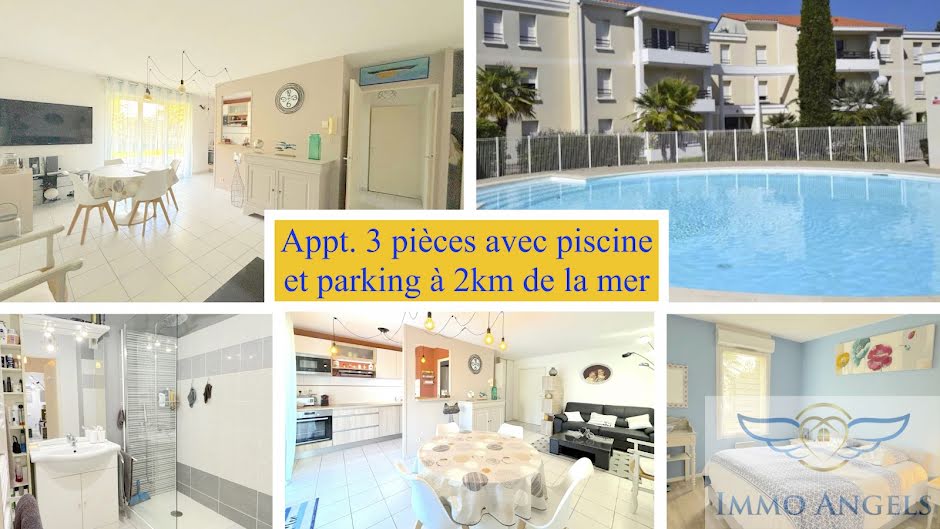 Vente appartement 3 pièces 54 m² à Royan (17200), 226 000 €