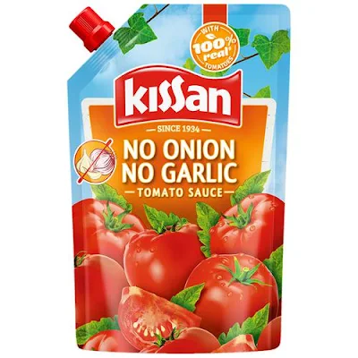 Kissan No Onion No Garlic Sauce - 200 gm