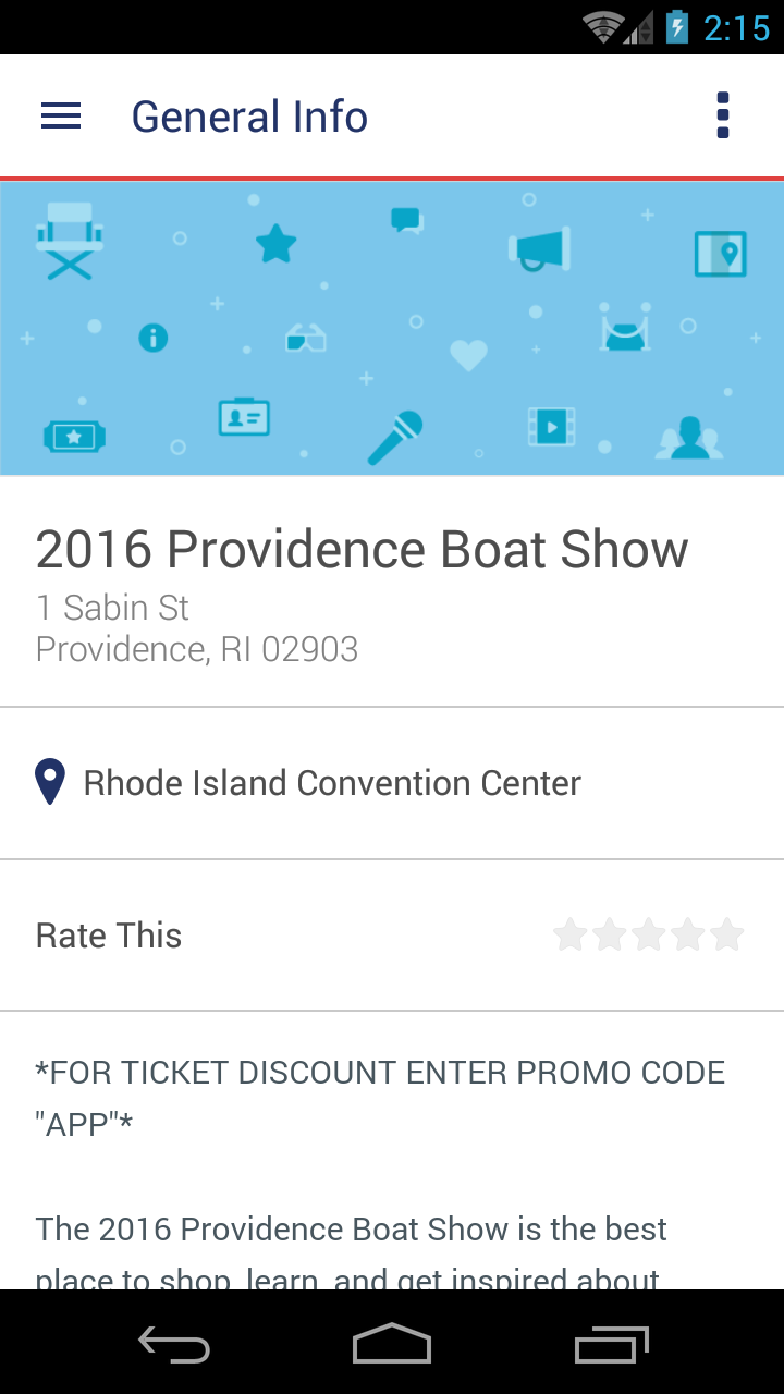 Providence Boat Show Screen 3