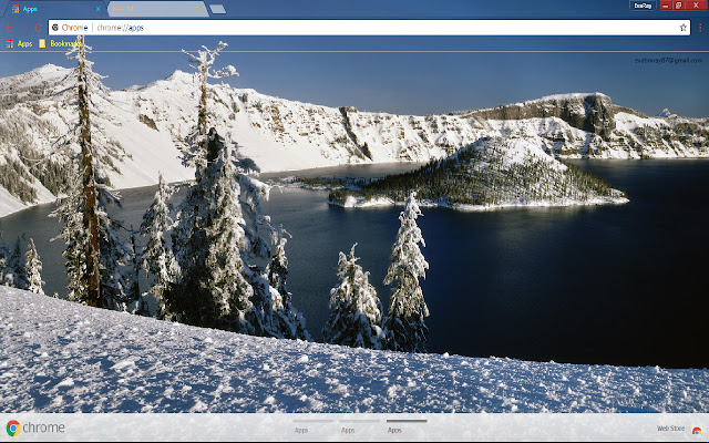 Crater Lake National Park chrome extension