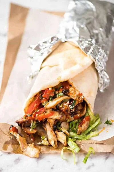 Chicken Turkish Kebab Roll