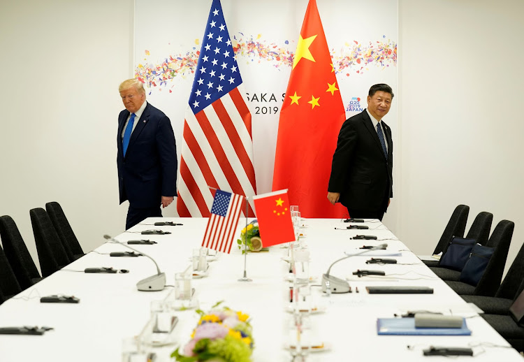 U.S. President Donald Trump attends a bilateral meeting with China's President Xi Jinping during the G20 leaders summit in Osaka, Japan, June 29, 2019. REUTERS/Kevin Lamarque/File Photo