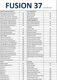 Fusion 37 menu 3