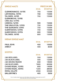 Dii9 Mansiion menu 3