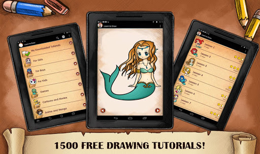 Learn To Draw Little Mermaids